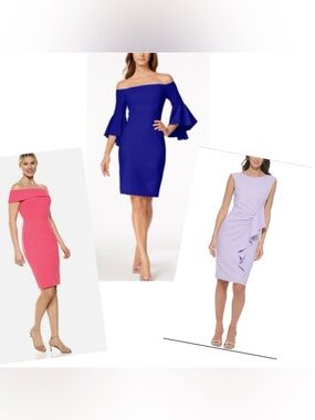 Calvin Klein 3 Sheath Dress bundle Sz 8